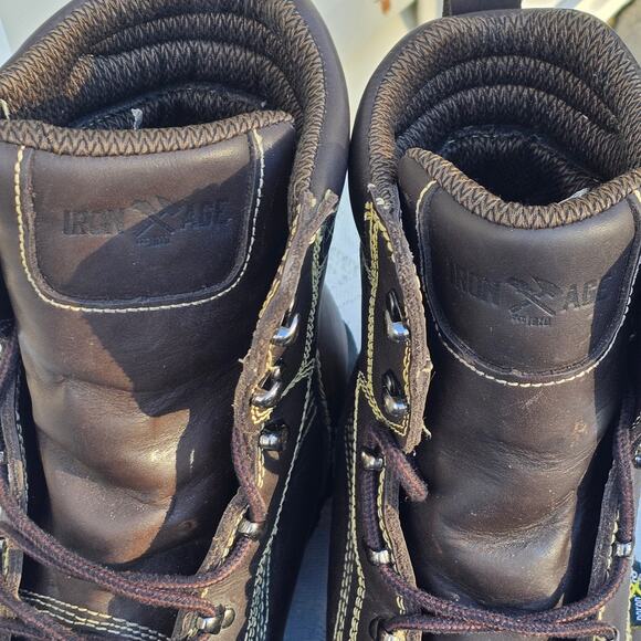 Iron Age Men's Safety Toe 10"‎ Heat Resistant Work Boot Size 15 M Iron Age - Picture 6 of 9
